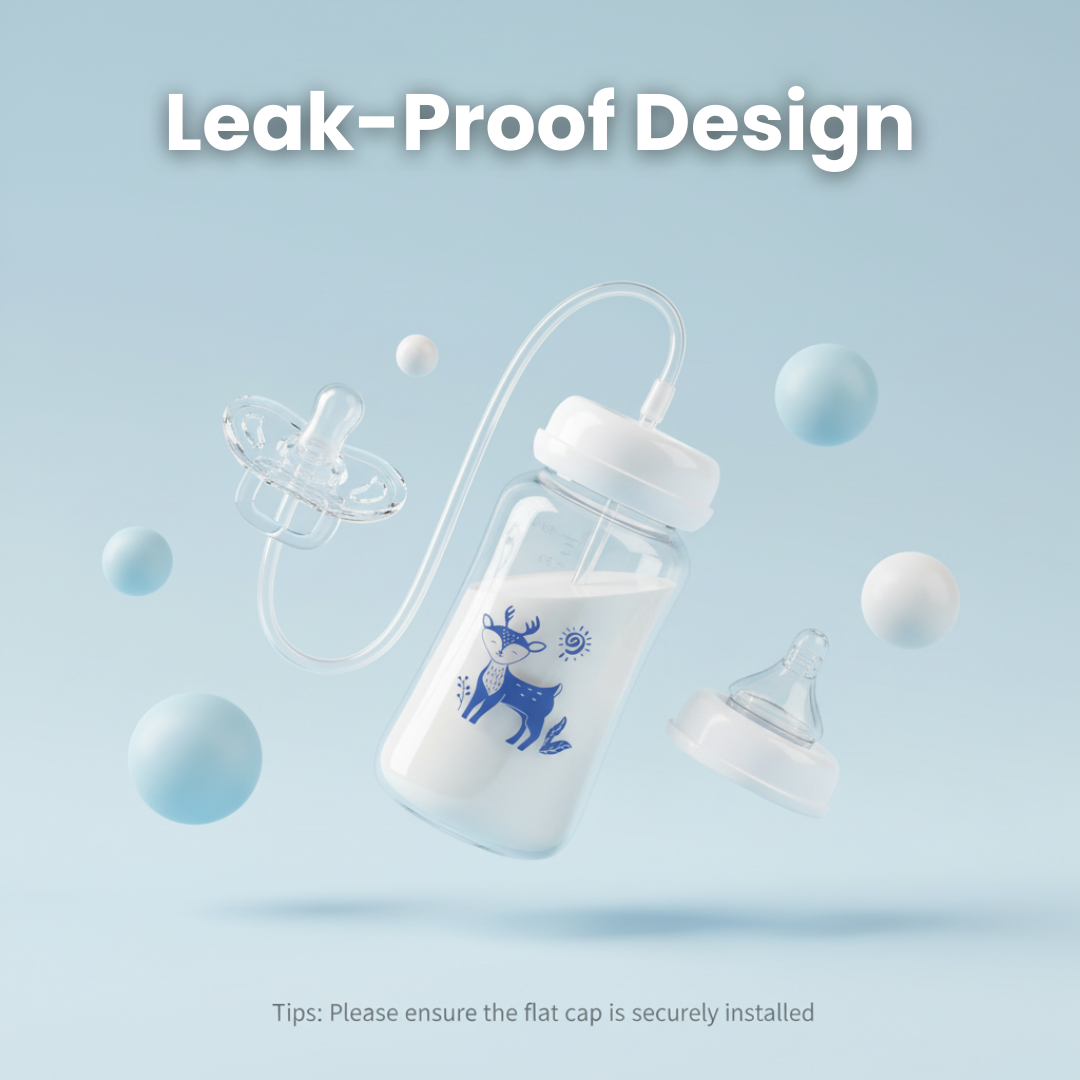 Self-Feeding Baby Bottle