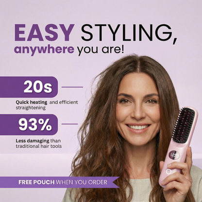 Ceramic Airflow Straightening Brush 2.0