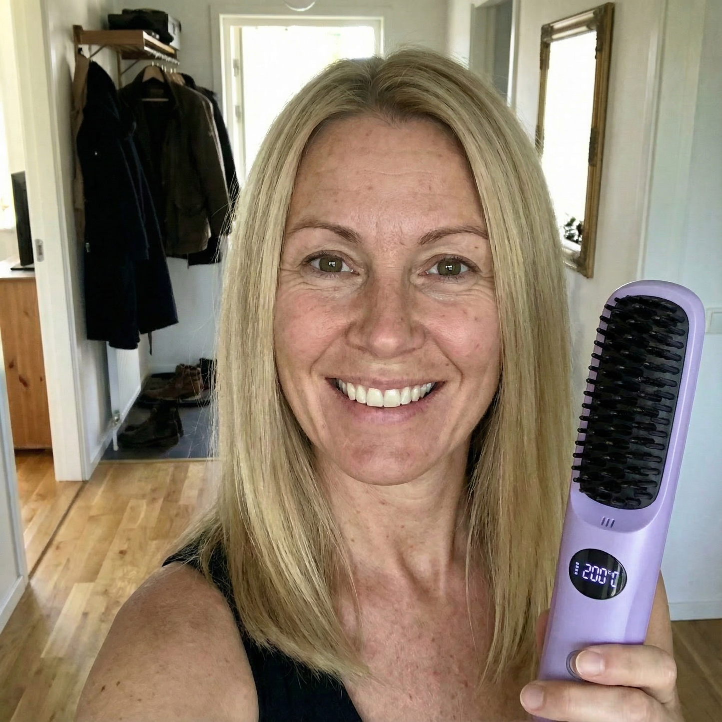 Ceramic Airflow Straightening Brush 2.0