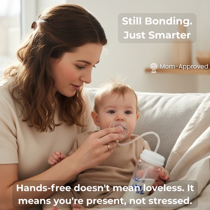 Self-Feeding Baby Bottle