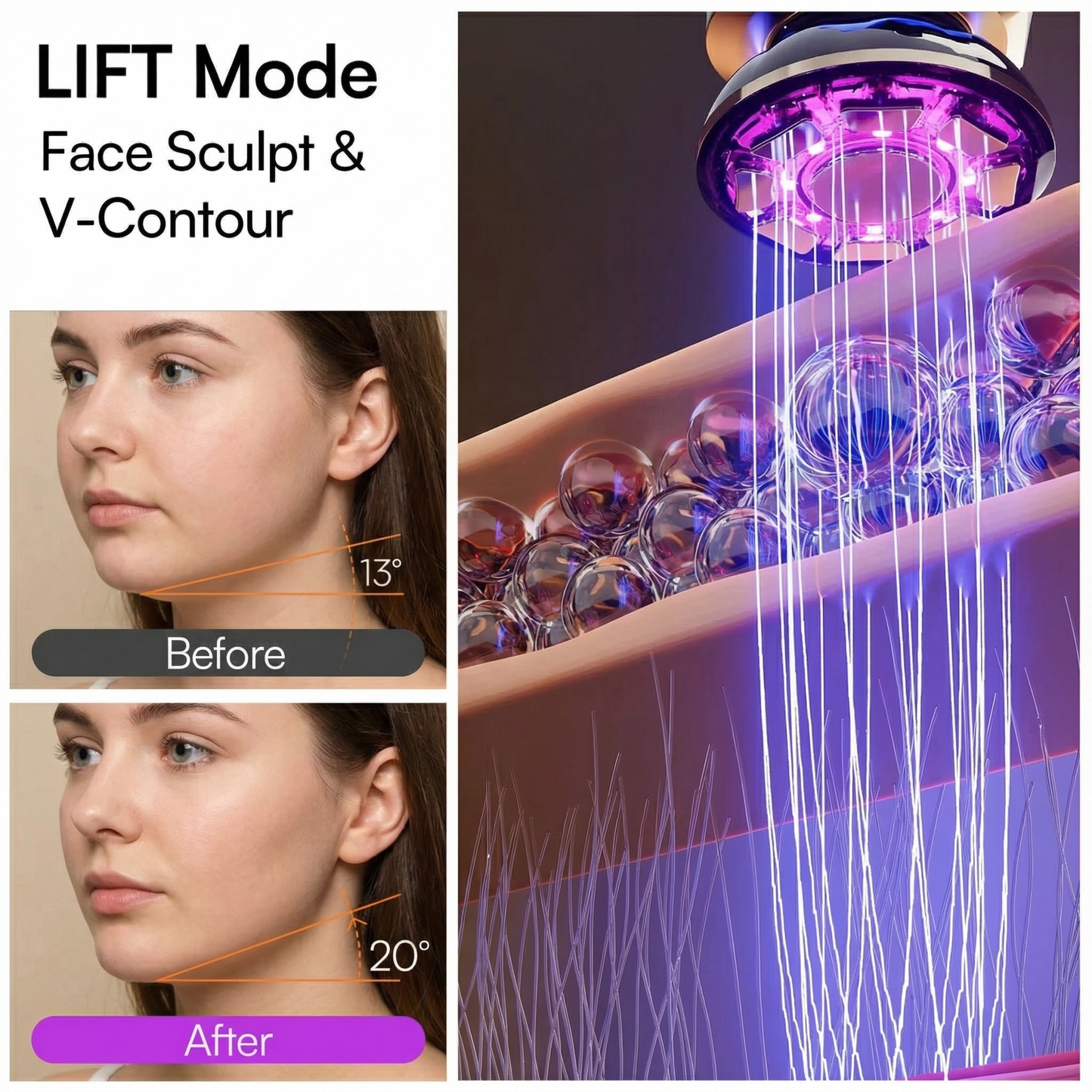 Microcurrent Facial Device