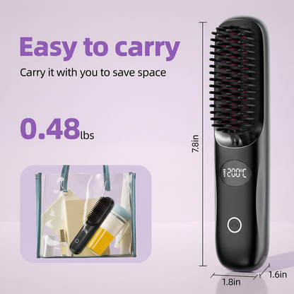 Ceramic Airflow Straightening Brush 2.0