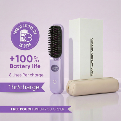 Ceramic Airflow Straightening Brush 2.0