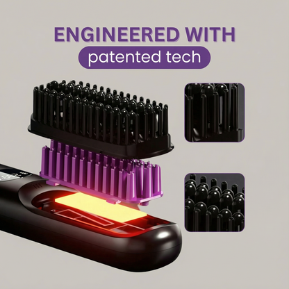 Ceramic Straightening Brush PRO+