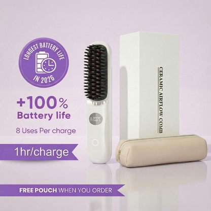 Ceramic Airflow Straightening Brush 2.0