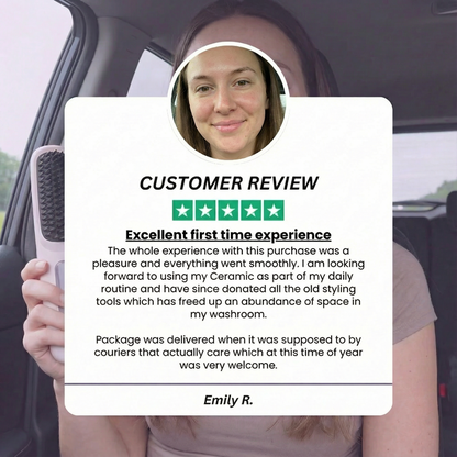 Ceramic Airflow Straightening Brush 2.0