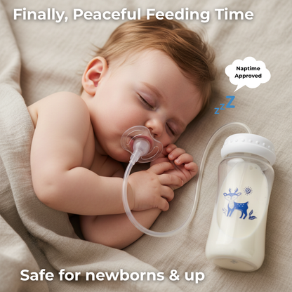 Self-Feeding Baby Bottle