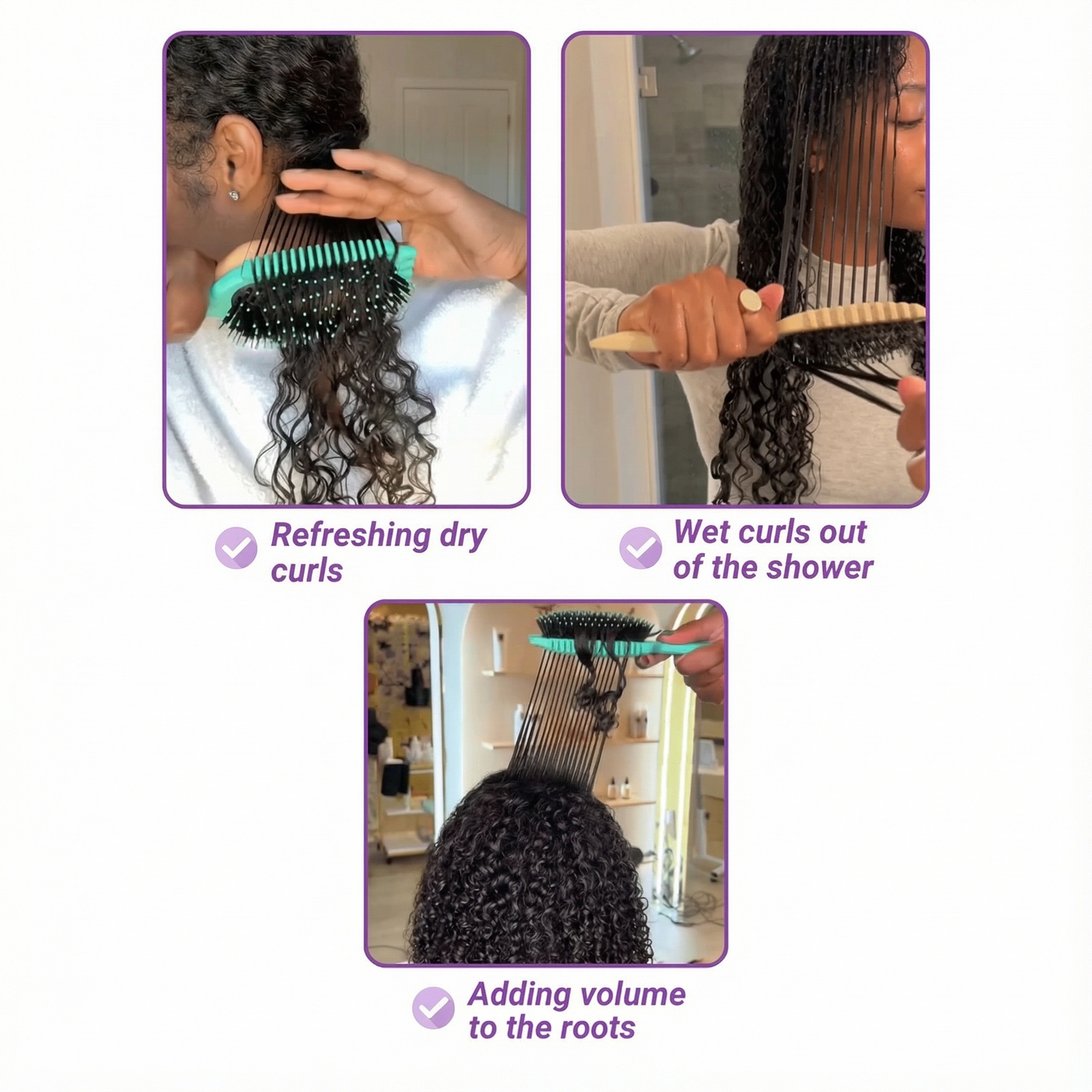 Curl-Defining Scalp Massage Brush