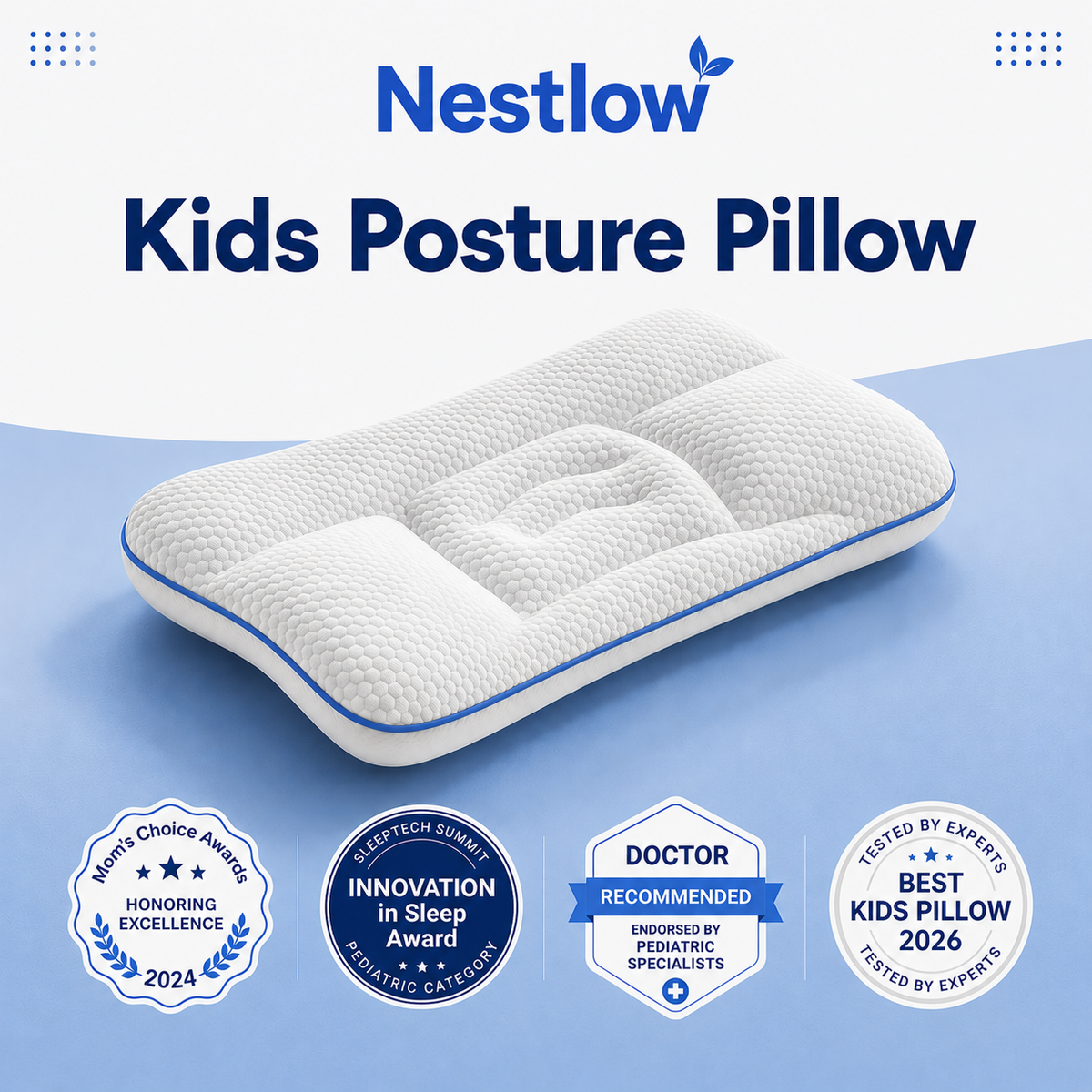 Nestlow Posture Kids Pillow