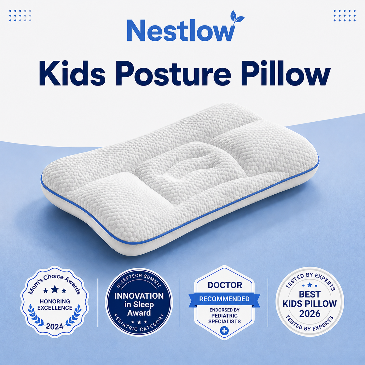 Nestlow Posture Kids Pillow