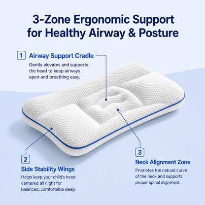 Nestlow Posture Kids Pillow