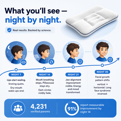 Nestlow Posture Kids Pillow