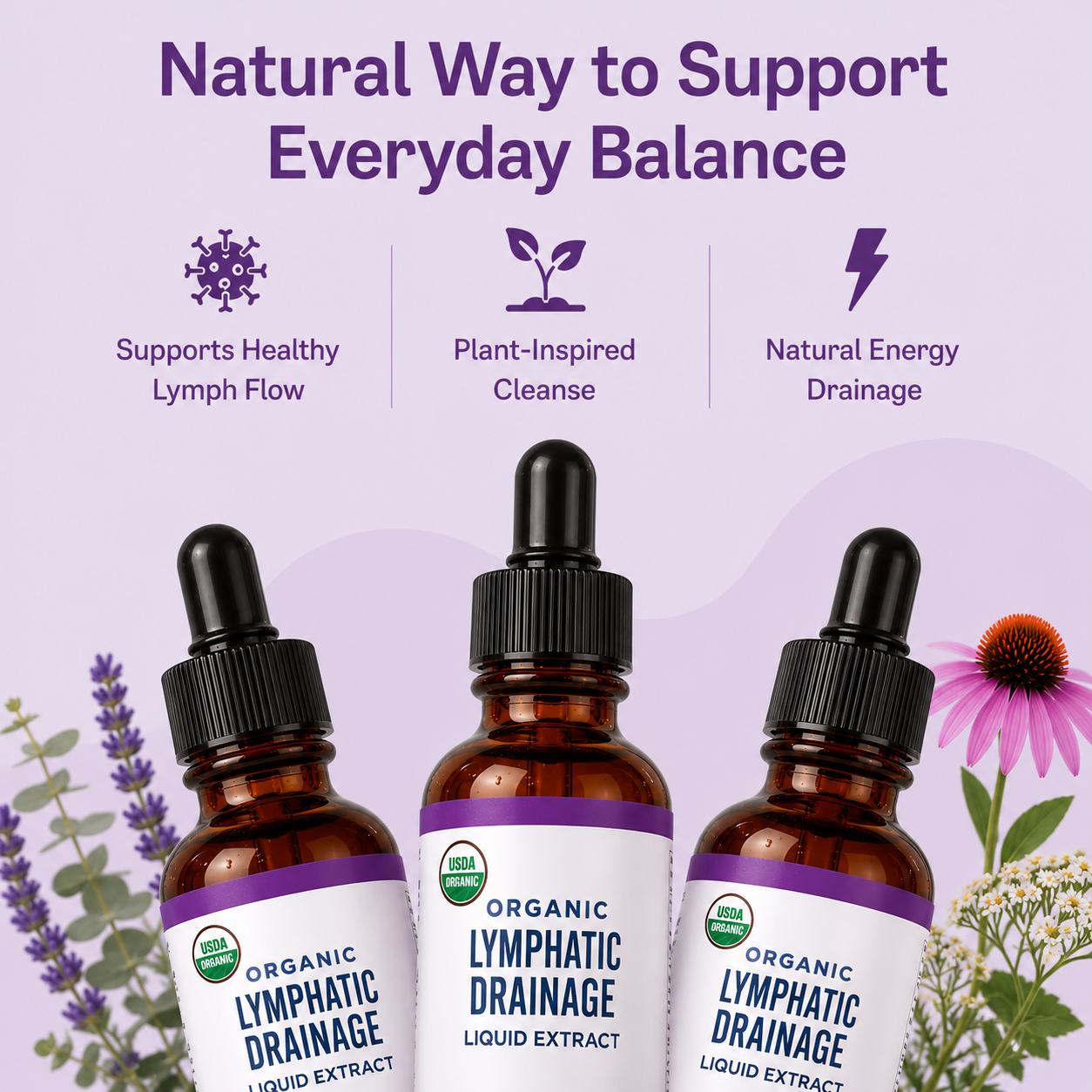 Organic Lymphatic Drainage Drops