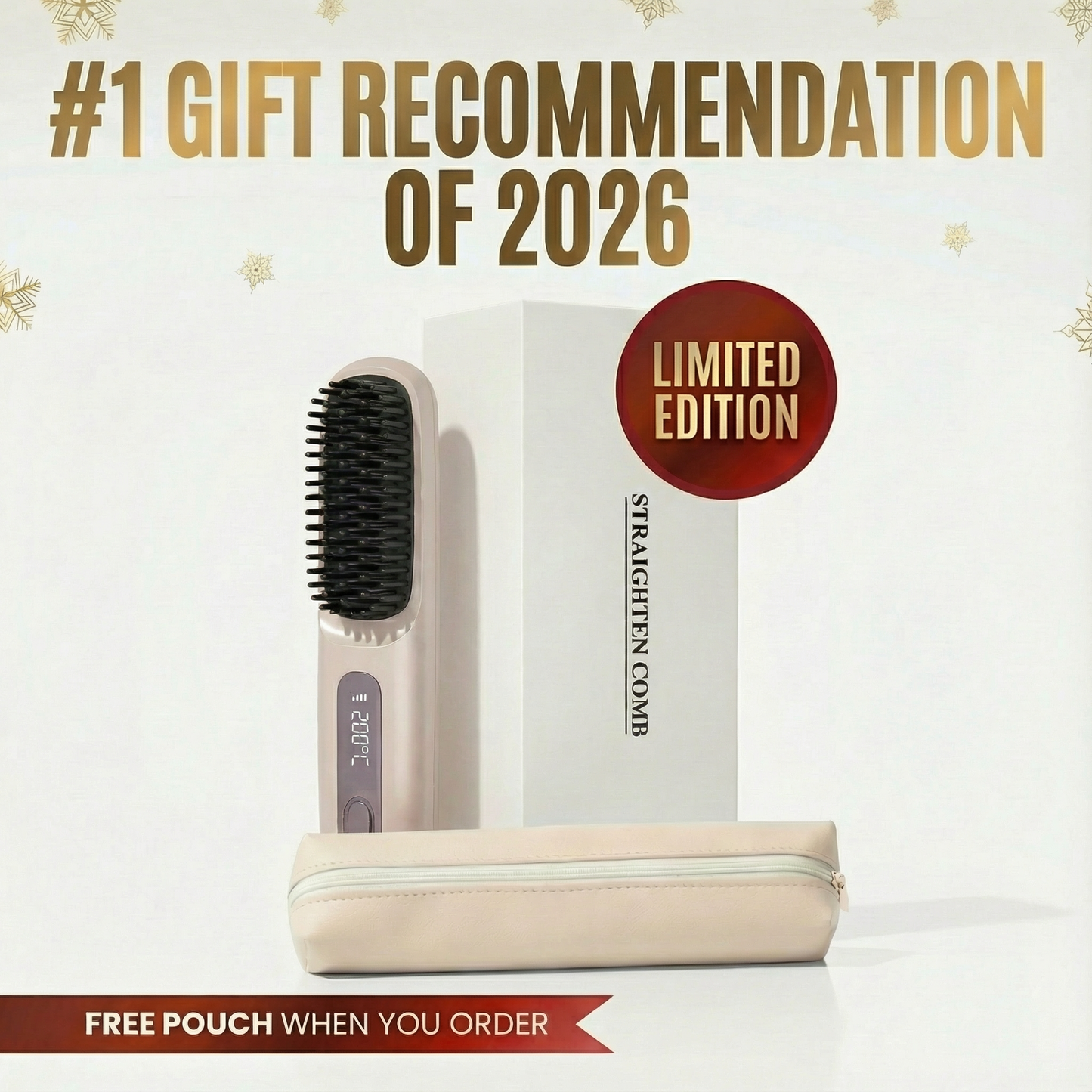 Ceramic Straightening Brush PRO+