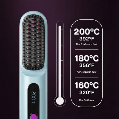 Ceramic Straightening Brush PRO+