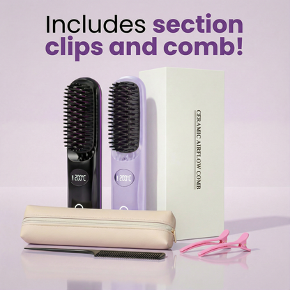 Ceramic Airflow Straightening Brush 2.0