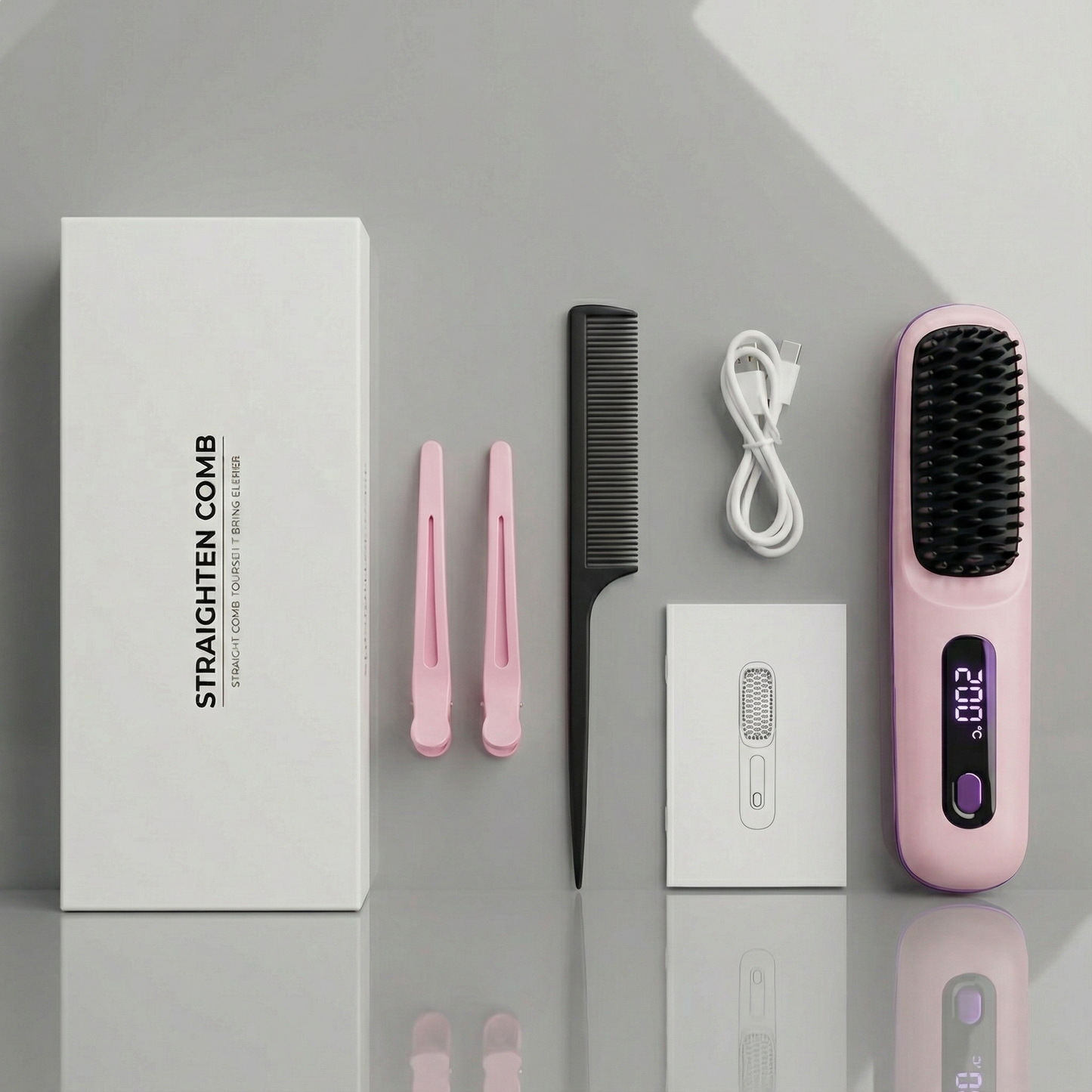 Ceramic Straightening Brush PRO+