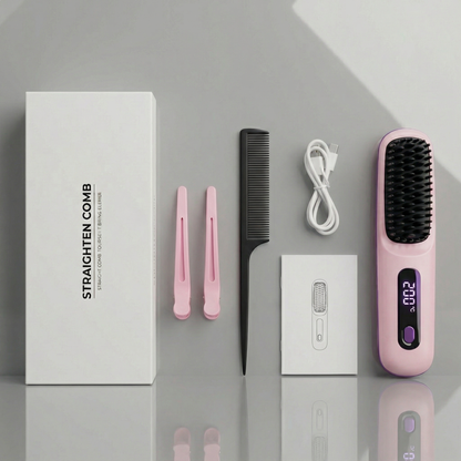 Ceramic Straightening Brush PRO+