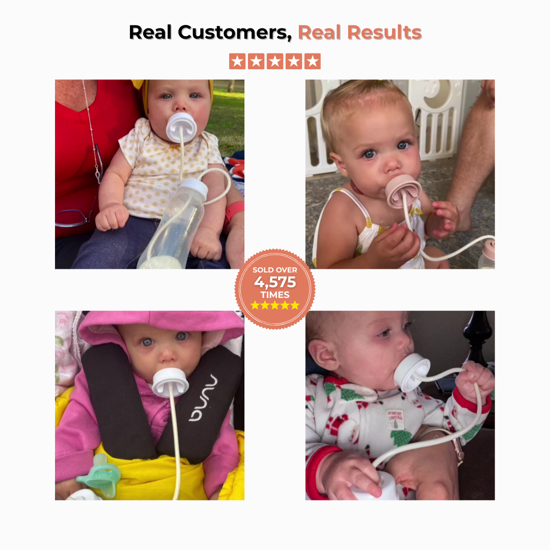 Self-Feeding Baby Bottle