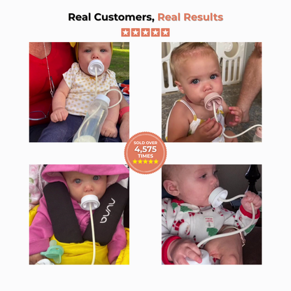 Self-Feeding Baby Bottle