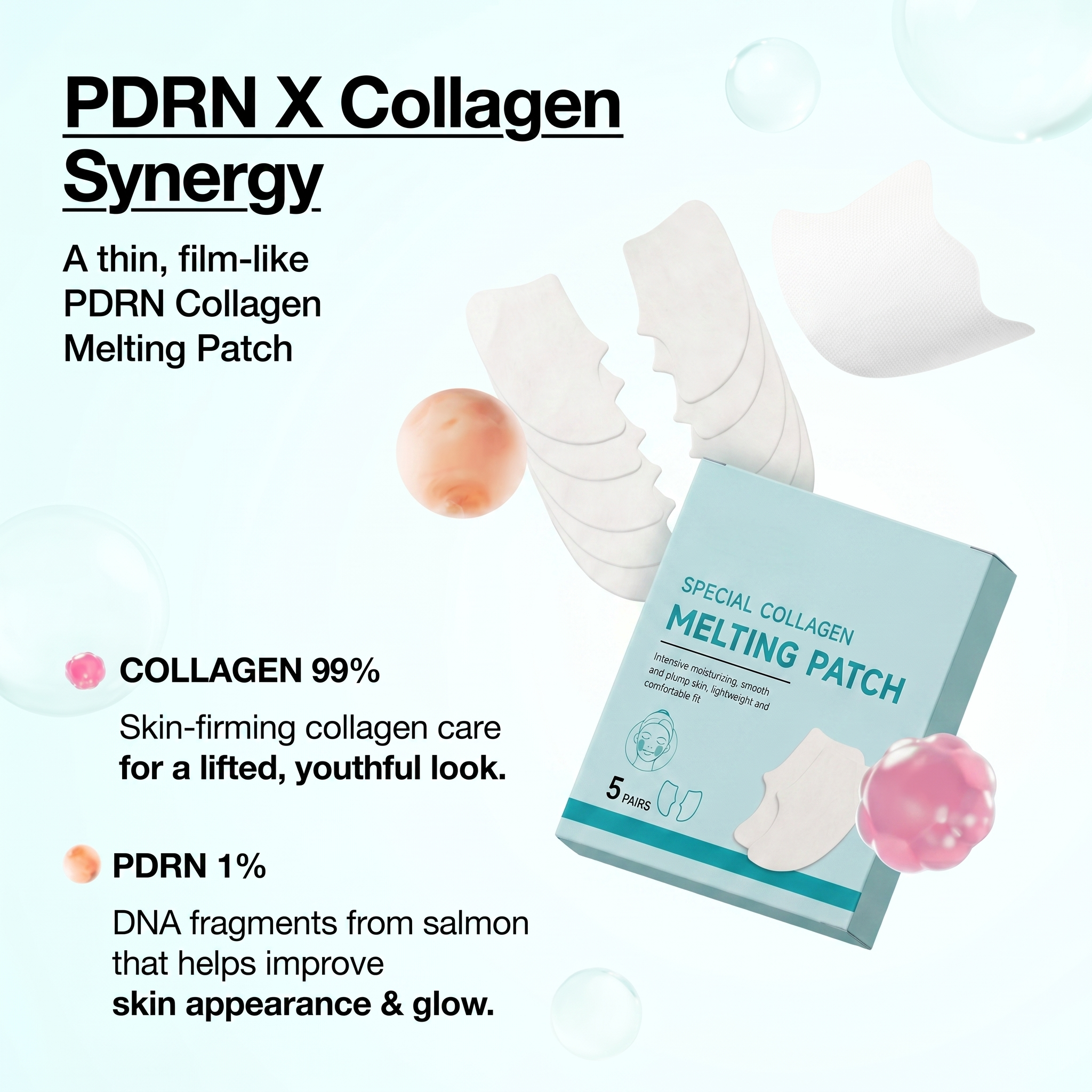 PDRN Collagen Melting Patch For Glass Skin