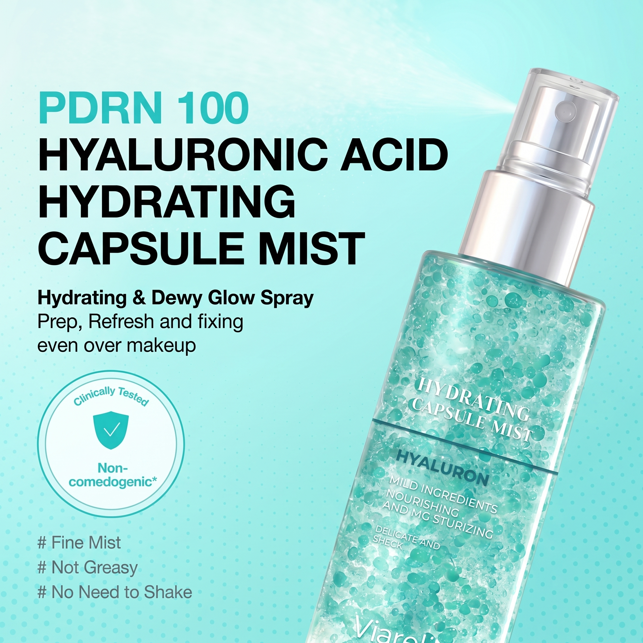 PDRN Collagen Glow Facial Serum Spray
