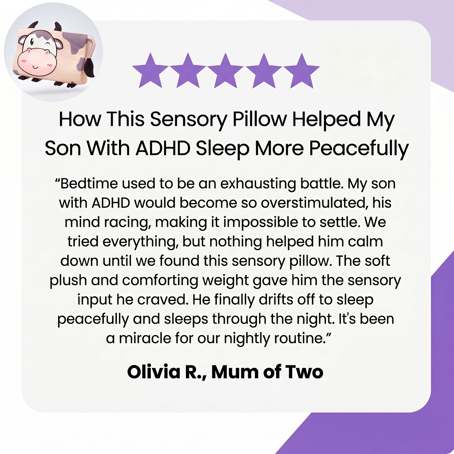 Snoozle™ Calming Pillow